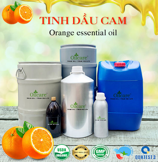Tinh Dầu Cam Ngọt Giá Sỉ Bán Buôn Số Lượng Lớn (Lít, Kg, Can, Phuy) - Giá Cạnh Tranh