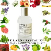 Tinh dầu nước hoa LE LABO 33 bán theo lít kg buôn rẻ