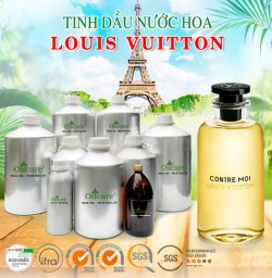 Tinh dầu nước hoa gốc LOUIS VUITTON CONTRE MOI bán sỉ lít buôn kg giá rẻ