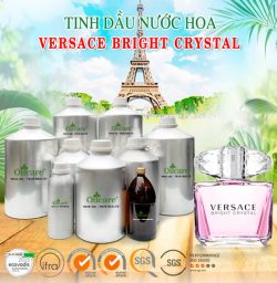 Tinh dầu nước hoa gốc VERSACE BRIGHT CRYSTAL bán kg lít rẻ giá sỉ