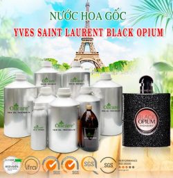 Tinh dầu nước hoa gốc YVES SAINT LAURENT BLACK OPIUM bán sỉ buôn lít kg rẻ mua ở đâu