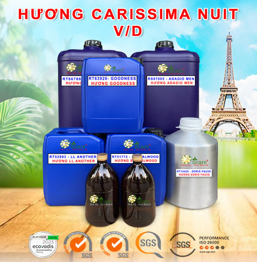 Tinh Dầu Nước Hoa CARISSIMA NUIT V/D Bán Sỉ Buôn Số Lượng Lớn (Lít, Kg, Can, Phuy) - Giá Cạnh Tranh